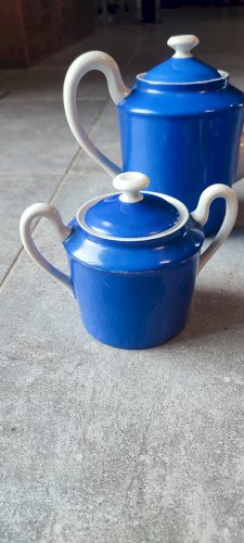 Service à thé vintage Raynaud & Co porcelaine de Limoges années 50