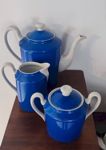 Service à thé vintage Raynaud & Co porcelaine de Limoges années 50