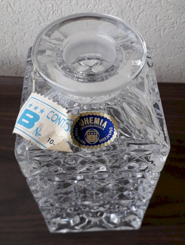 Service à whisky cristal de Bohême