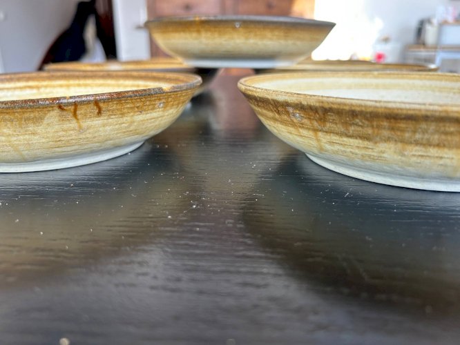 Service assiettes en grés Longchamp 42 pièces