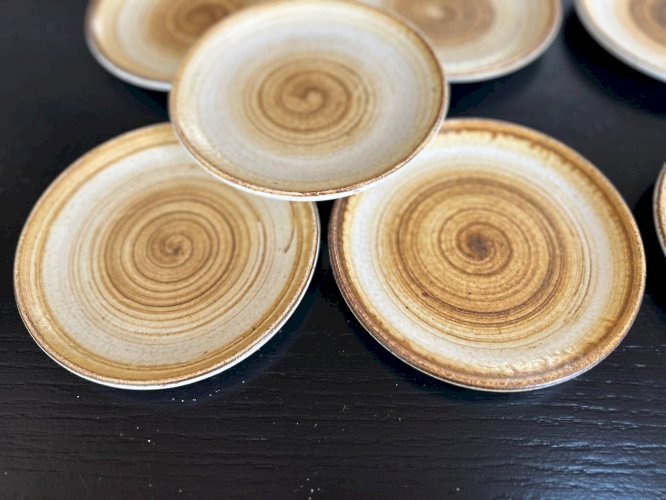 Service assiettes en grés Longchamp 42 pièces