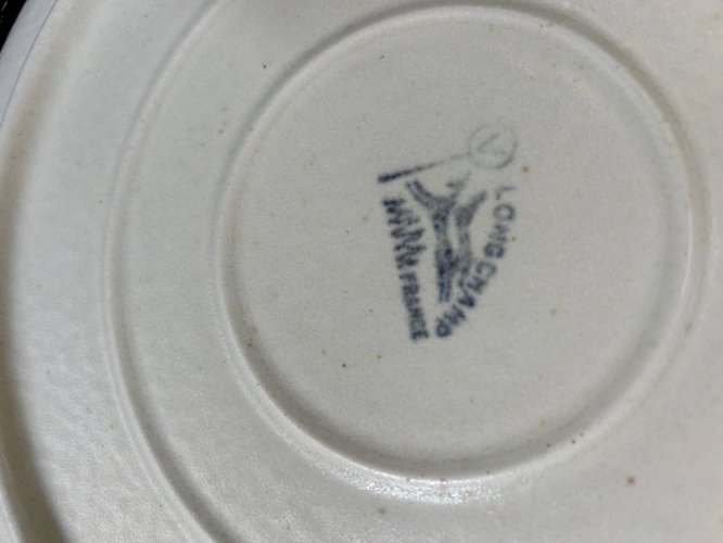 Service assiettes en grés Longchamp 42 pièces