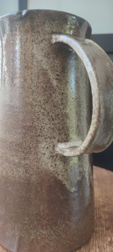 Service Céramique d'Atelier en Grès signé Karoly BALOGH .