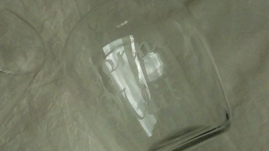 SERVICE DE NUIT EN CRISTAL VERRE ET CARAFE "BONNE NUIT"**