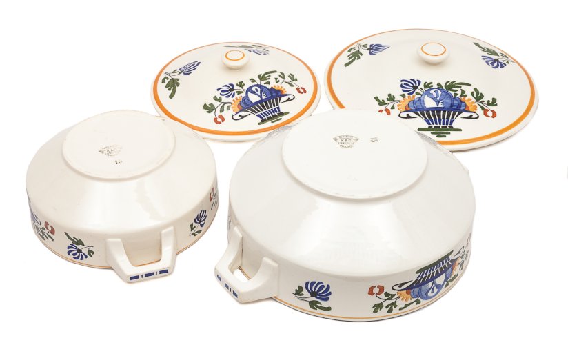 Service de table en faïence de Lunéville