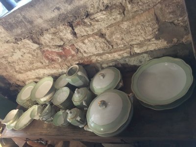 Nardon/Lafarge Limoges porcelain tableware set