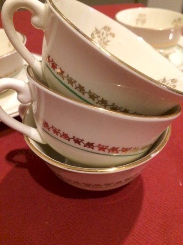 service de tasses Gien Vintage