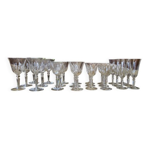 Service de verres 24 pièces Art déco