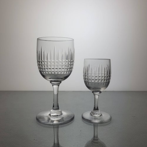 Service de verres 30 pièces en cristal de Baccarat modèle Nancy