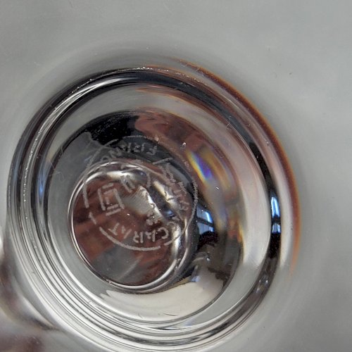 Service de verres 30 pièces en cristal de Baccarat modèle Nancy