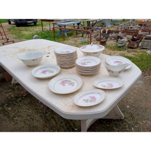 Porcelain Service Orchies Moulin des Loups