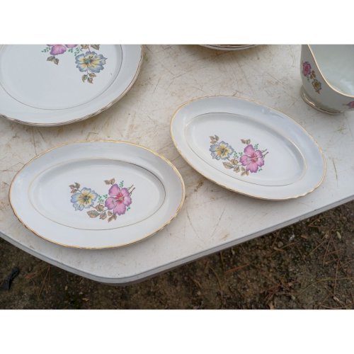 Service en Porcelaine  Orchies Moulin des Loups 