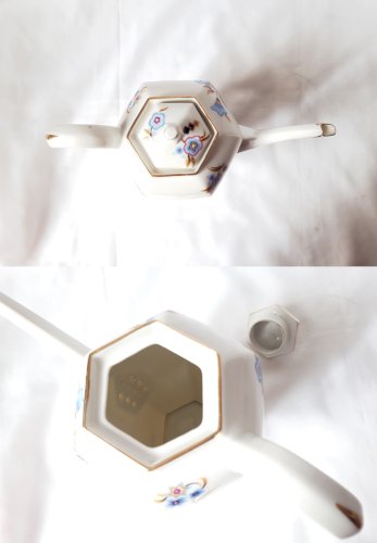 Service porcelaine Art Déco années 30