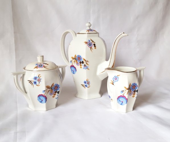 Service porcelaine Art Déco années 30