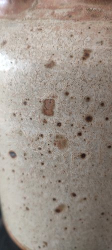 Service Trio en grès pyrité Puisaye Jean-Pierre Prud'homme.