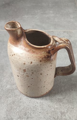 Service Trio en grès pyrité Puisaye Jean-Pierre Prud'homme.