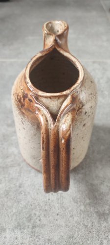 Service Trio en grès pyrité Puisaye Jean-Pierre Prud'homme.