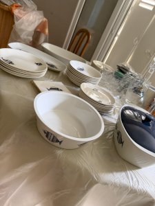 Villeroy & Boch Viking Service – Christine Reuter – 24 pieces + casserole and lid – excellent condition