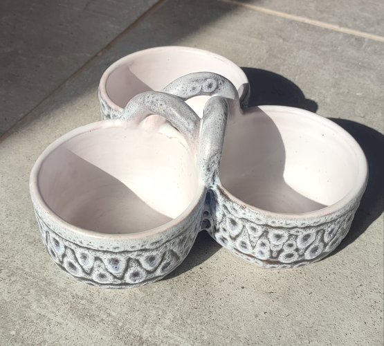 Serviteur Tripode céramique Jean Austruy années 50/60