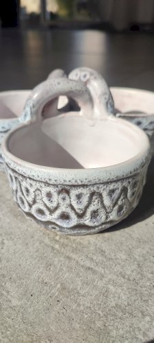 Serviteur Tripode céramique Jean Austruy années 50/60