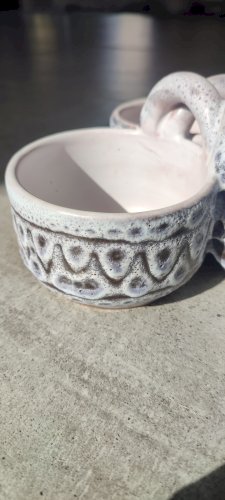 Serviteur Tripode céramique Jean Austruy années 50/60