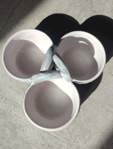 Serviteur Tripode céramique Jean Austruy années 50/60