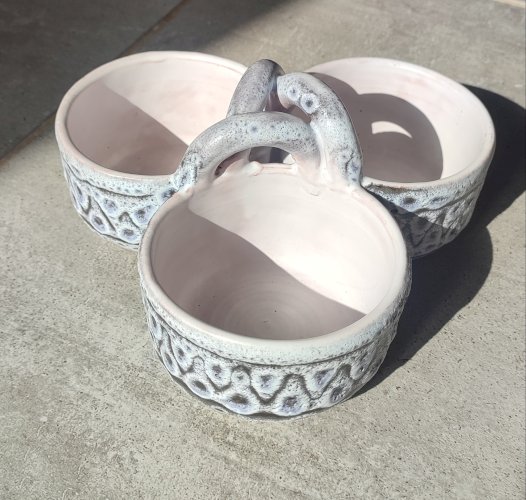 Serviteur Tripode céramique Jean Austruy années 50/60