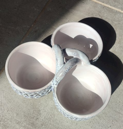 Serviteur Tripode céramique Jean Austruy années 50/60