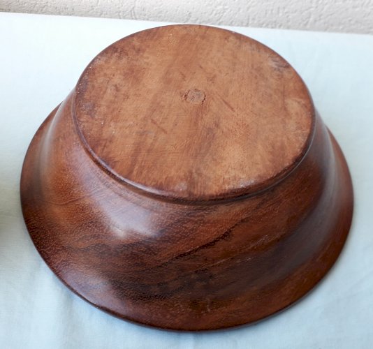 Set à apéritif en bois sculpté 