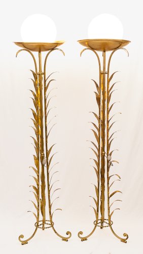Set de 2 lampadaires Art Déco