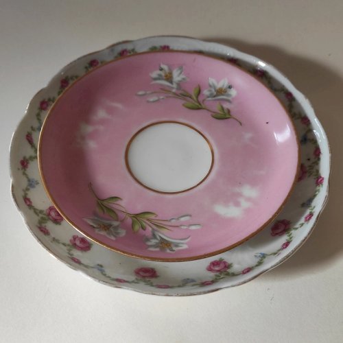 Set de 3 pièces tasse à café Vintage chic