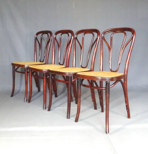 Set de 4 chaises Thonet N°623, vers 1915