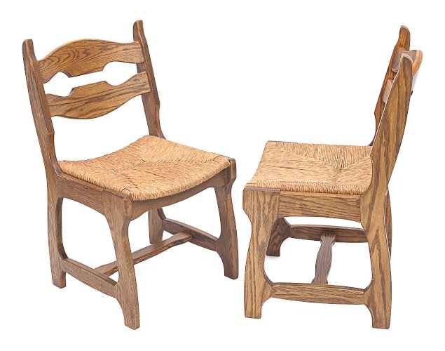 Set de 6 chaises Guillerme et Chambron