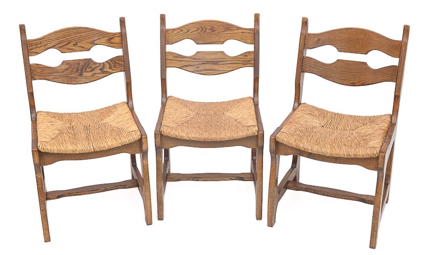 Set de 6 chaises Guillerme et Chambron