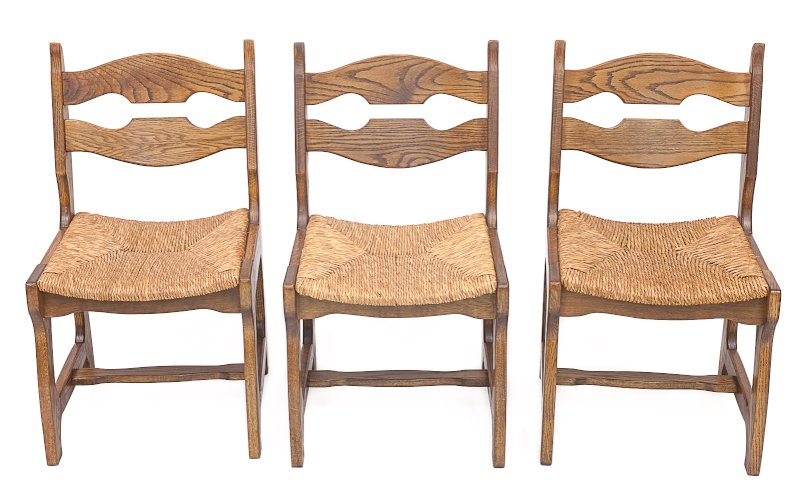 Set de 6 chaises Guillerme et Chambron