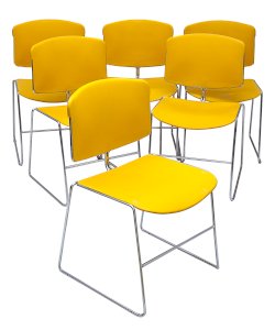 Set de 6 chaises Max Stacker 