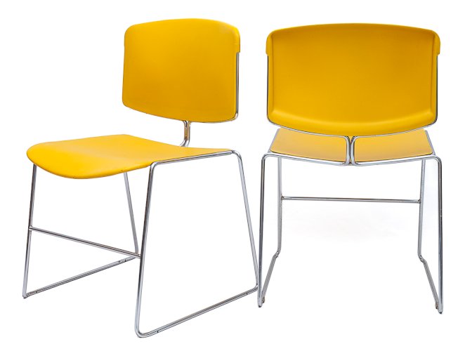 Set de 6 chaises Max Stacker 