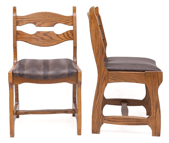 Set de 6 chaises par Guillerme et Chambron