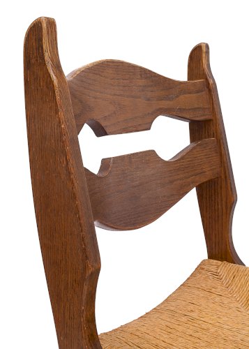 Set de 6 chaises par Guillerme et Chambron