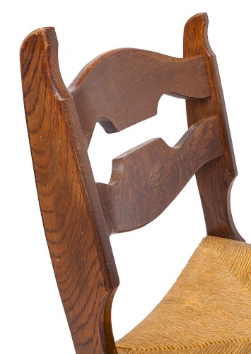 Set de 6 chaises par Guillerme et Chambron