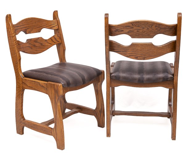 Set de 6 chaises par Guillerme et Chambron