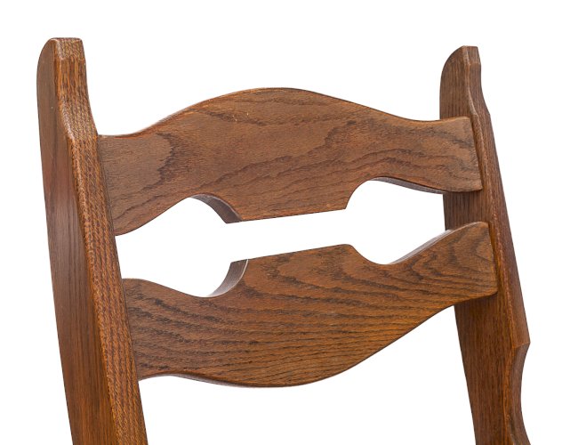 Set de 6 chaises par Guillerme et Chambron 