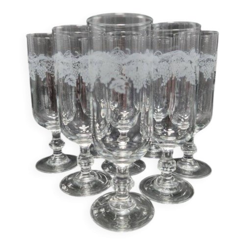 Set de 6 flûtes à champagne