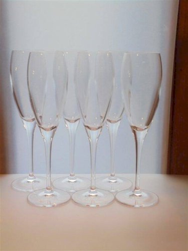 Set de 6 flûtes à champagne