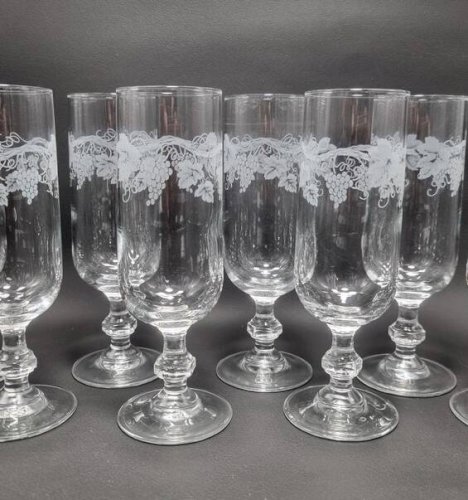 Set de 6 flûtes à champagne