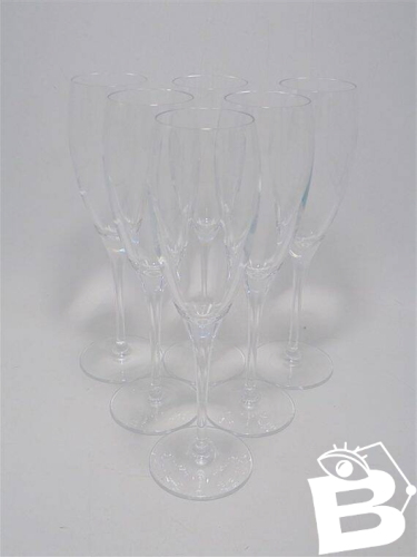 Set de 6 flûtes à champagne