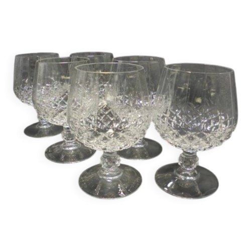 Set de 6 verres à cognac