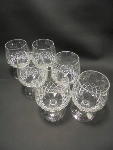 Set de 6 verres à cognac