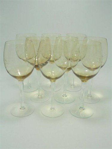 Set de 9 verres à pied