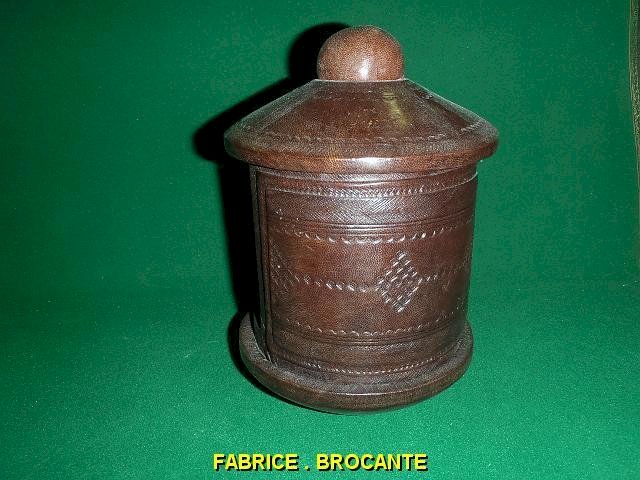 SET DE REPOSE VERRES ET BOUTEILLES EN CUIR